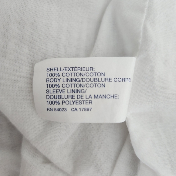 GAP Boyfriend Blazer Gray Striped Seersucker Long Sleeve Button Career Jacket 12 - Picture 6 of 7